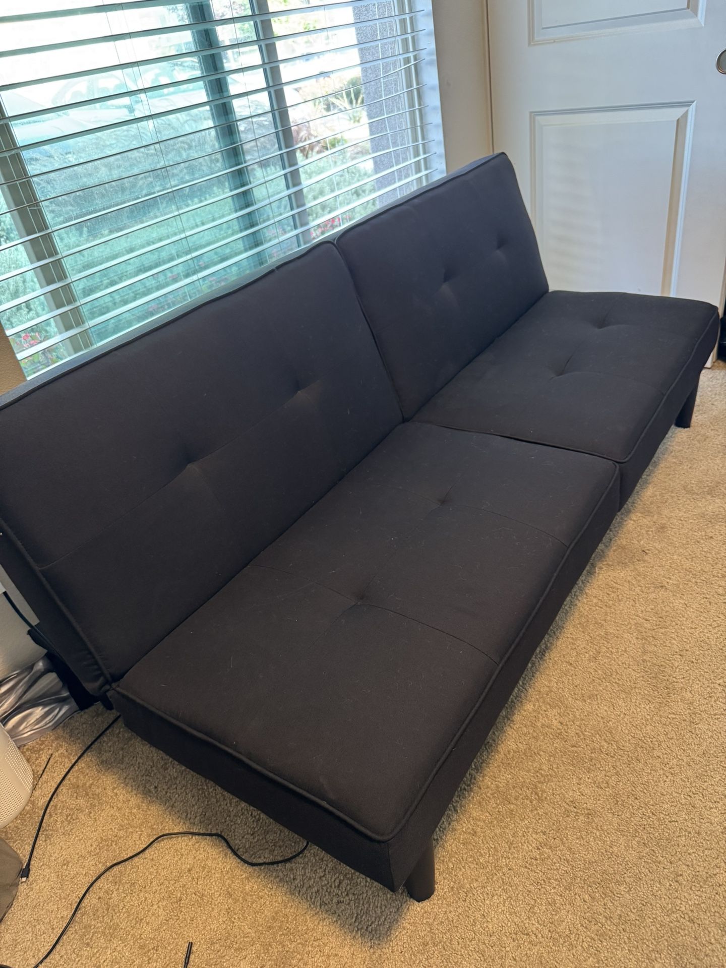 Black Futon Sofa