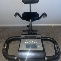 SlimCycle exercise bike with resistance and arm bands 