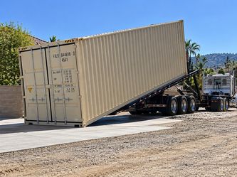 40ft High Cube Container, One Trip