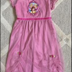 Pink Fantasy Disney Princess Nightgown-2T