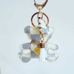 Bear Purse Charm Key Chain