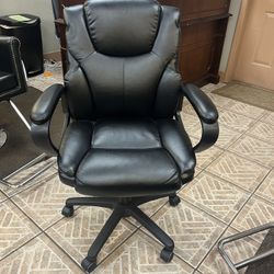 Black Business Work Desk Chair