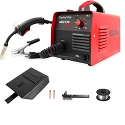 130 Amp Wire Fed Welder with Face Shield