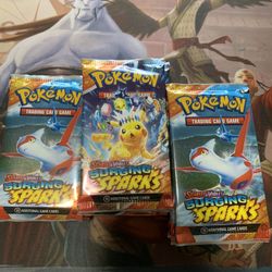 Pokemon 32 Packs Surging Sparks
