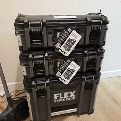 Flex Tool Box 3pcs Set