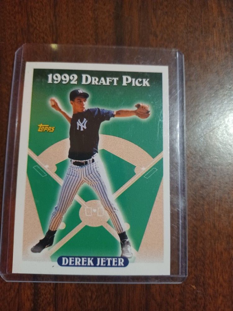 Derek Jeter Draft Pick 