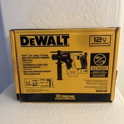 DeWalt DCH072B 12v Brushless 9/16" SDS Plus Rotary Hammer (Tool Only)