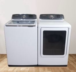 Samsung washer and electric dryer