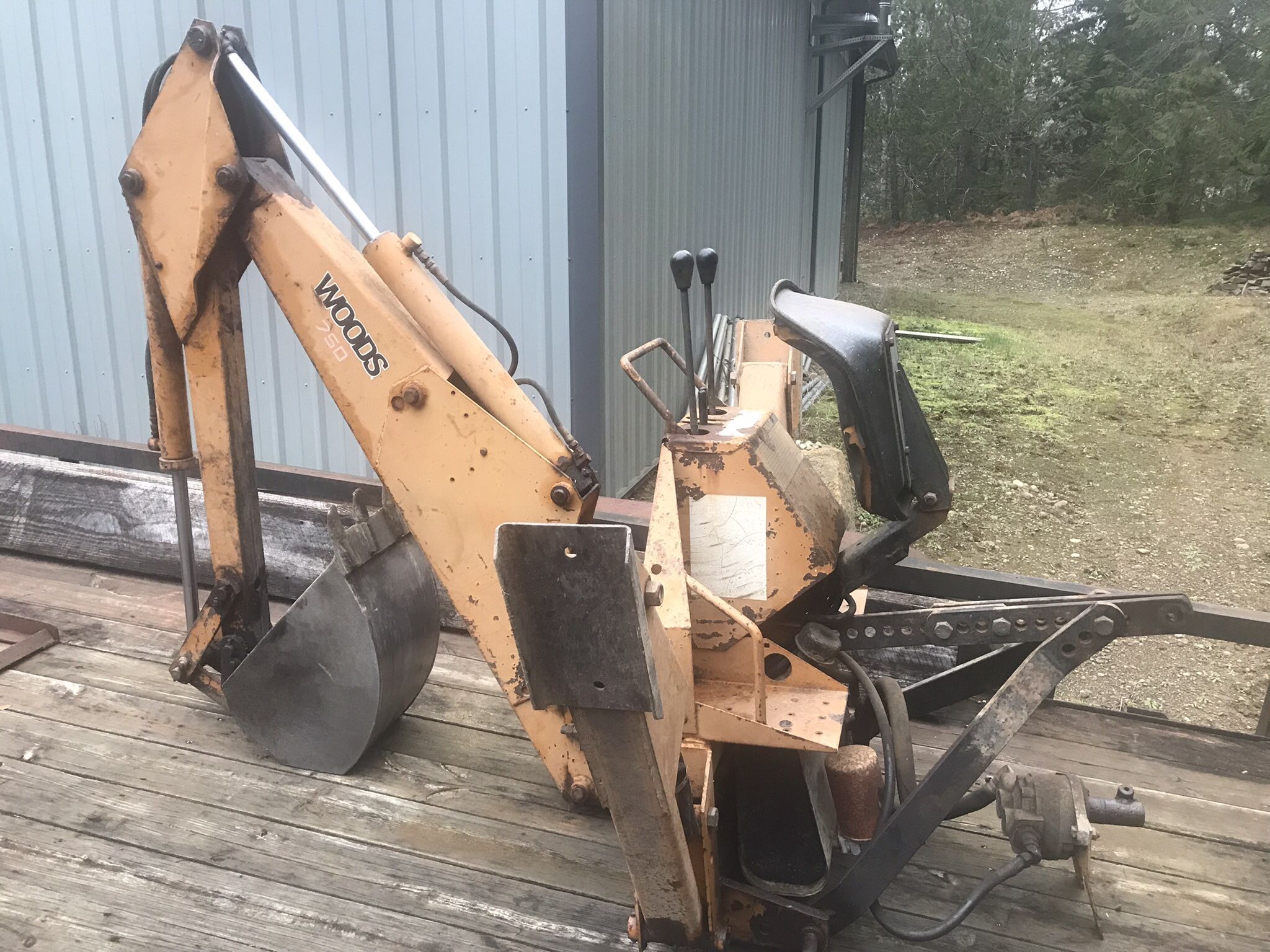Woods 750 Backhoe Attachment for Sale in Union, Washington OfferUp