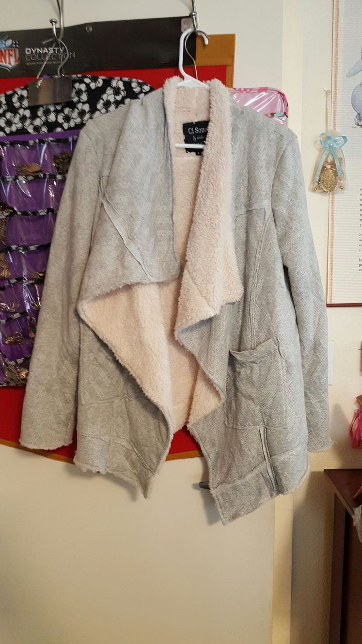 Women cardigan size large