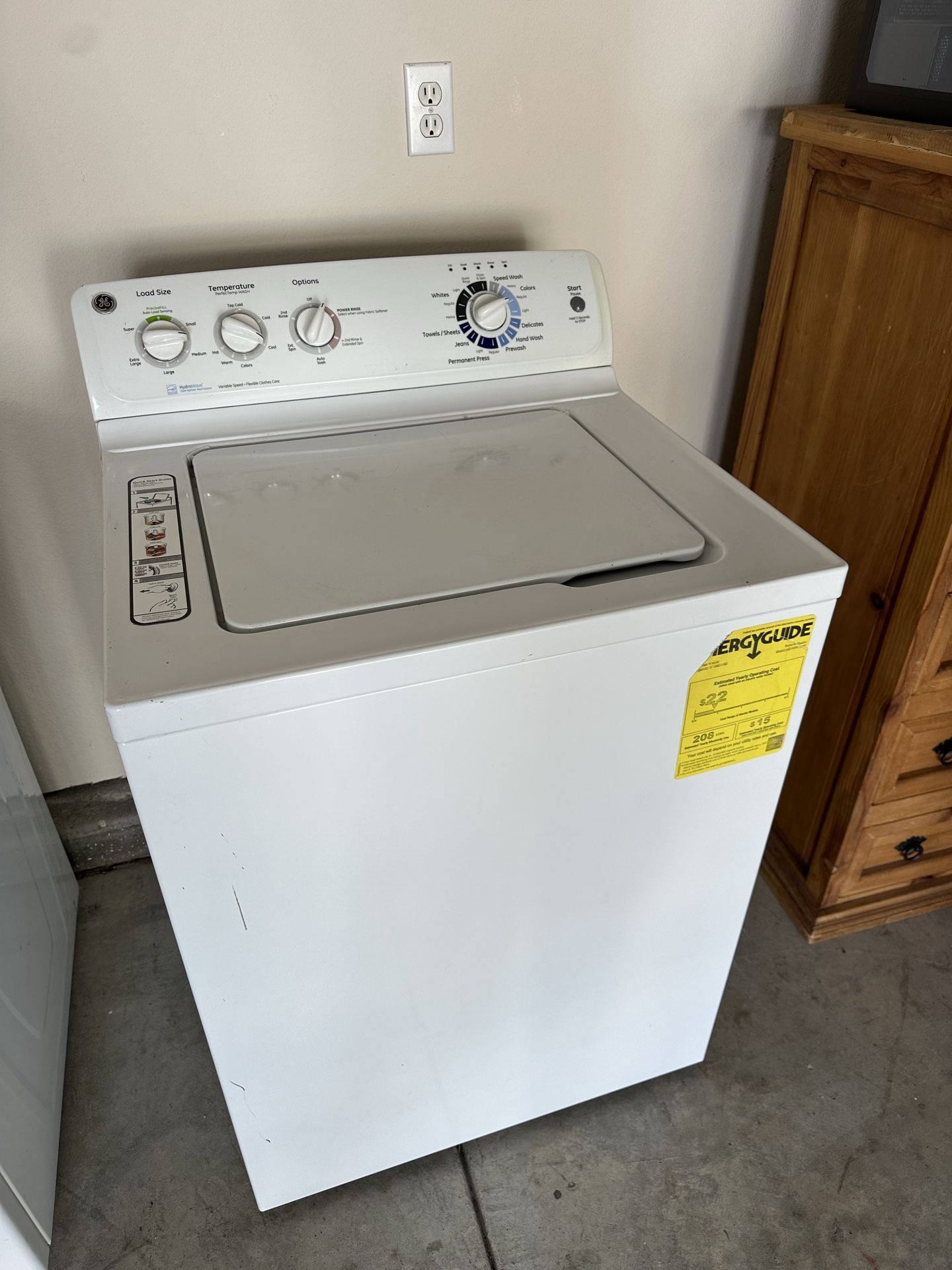 Washer & Dryer (Gas)