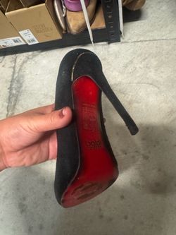 Sexy red sole stiletto