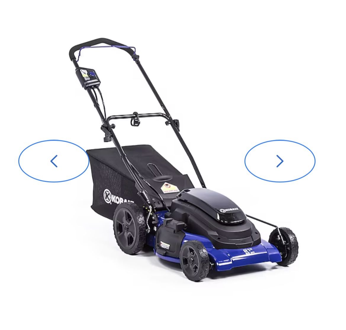 Kobalt 13-Amp 21-in Corded Lawn Mower & 15lb Lawn Spreader