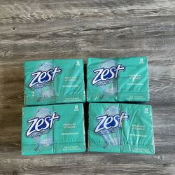 Zest Fully Clean Soap Bar Packs Total 4 Packs