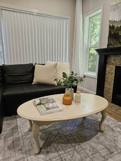 Vintage Cream Coffee Table