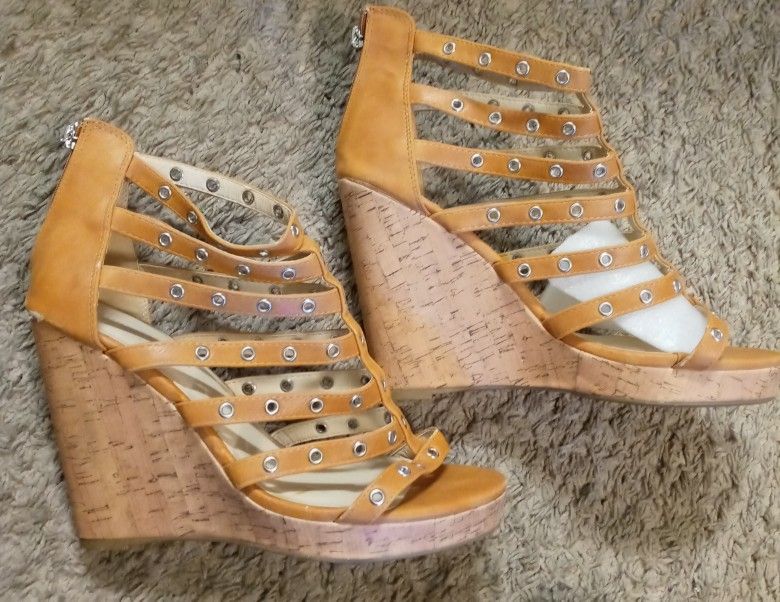 Ashley Stewart Women Wedge Heels