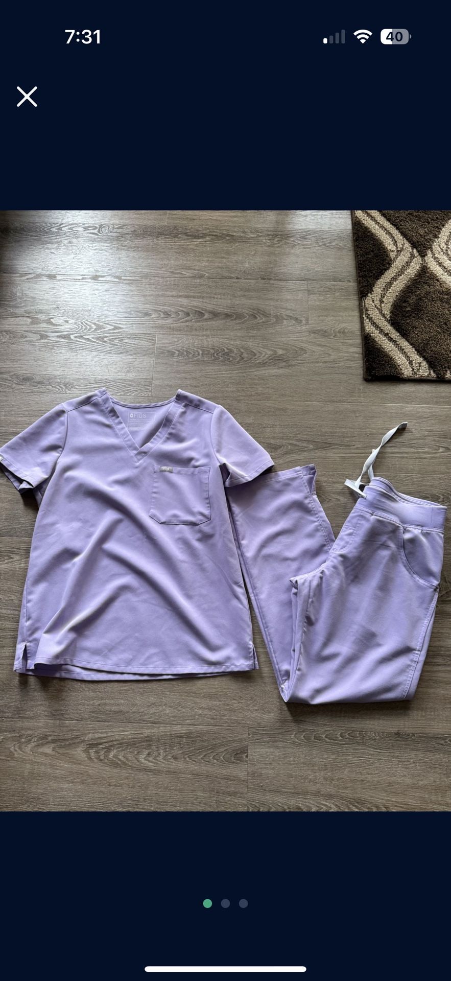 Figs Scrubs Size Small