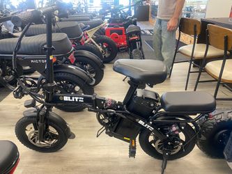 BLITZ RS Mini Foldable Electric Bike 400W/48V
