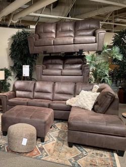 Navi Sectional($849) or Living Room Set (SOFA and LOVESEAT) $849