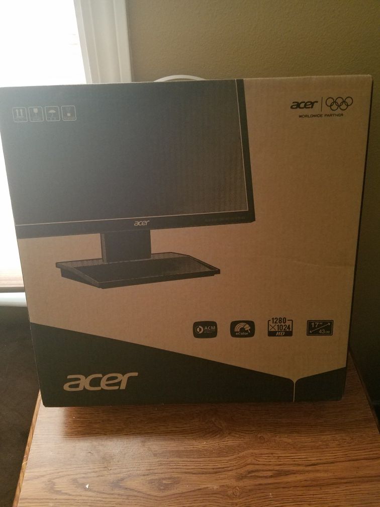 Acer Comuter Monitor