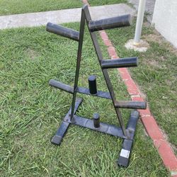 Olympic Weight Tree Rack 