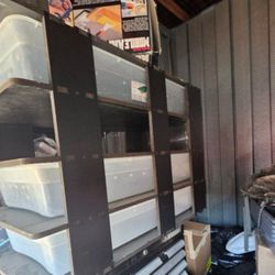 4 Slot Snake Rack With Back Heat. 40qt Tubs