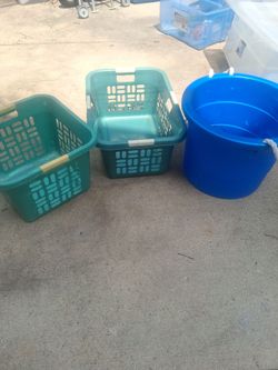 Big Good Sturdy Laundry Baskets