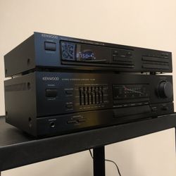 Kenwood stereo Amplifier and tuner In excellent condition🔵Great music  🎶 