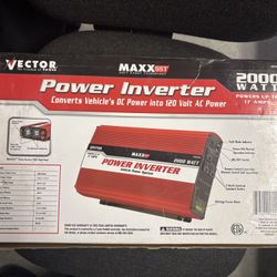 Power Inverter 1200watt & 2000watt