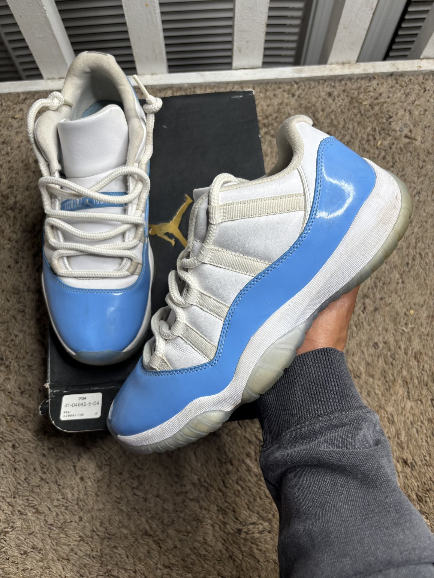 2017 Air Jordan 11 Retro Low UNC