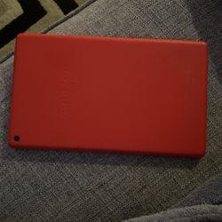 Amazon Tablet ,red