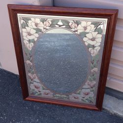 Small Flower Hanging Mirror 