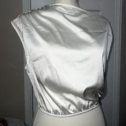 Cider Asymmetrical bodysuit new w/tags