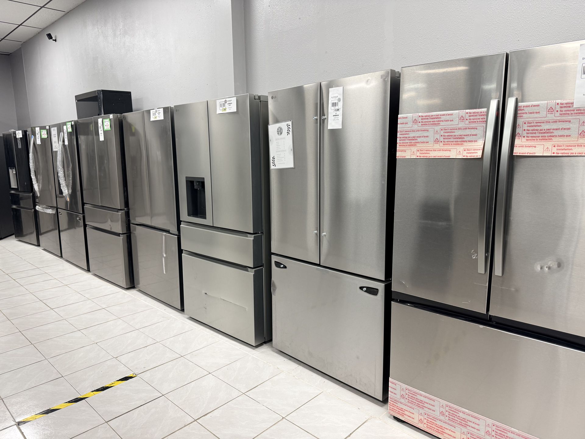 TWO DOOR THREE DOOR AND FOUR DOOR FRIDGE IS IN STOCK