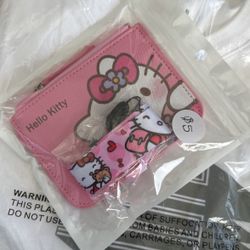 Hello Kitty Wristlet Wallet Pink 
