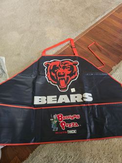Chicago Bears BBQ Apron Beggars Pizza Promo