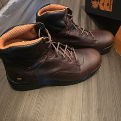 Men's Timberland PRO Titan 6" Water Proof Composite Toe Work Boots SIZE 15