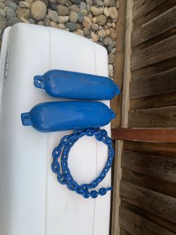 Fenders and anchor chain