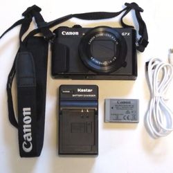 Canon PowerShot G7 X Mark II 20.1MP Compact Digital Camera - Black