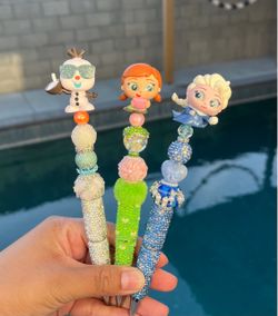 Frozen Beaded Pens
