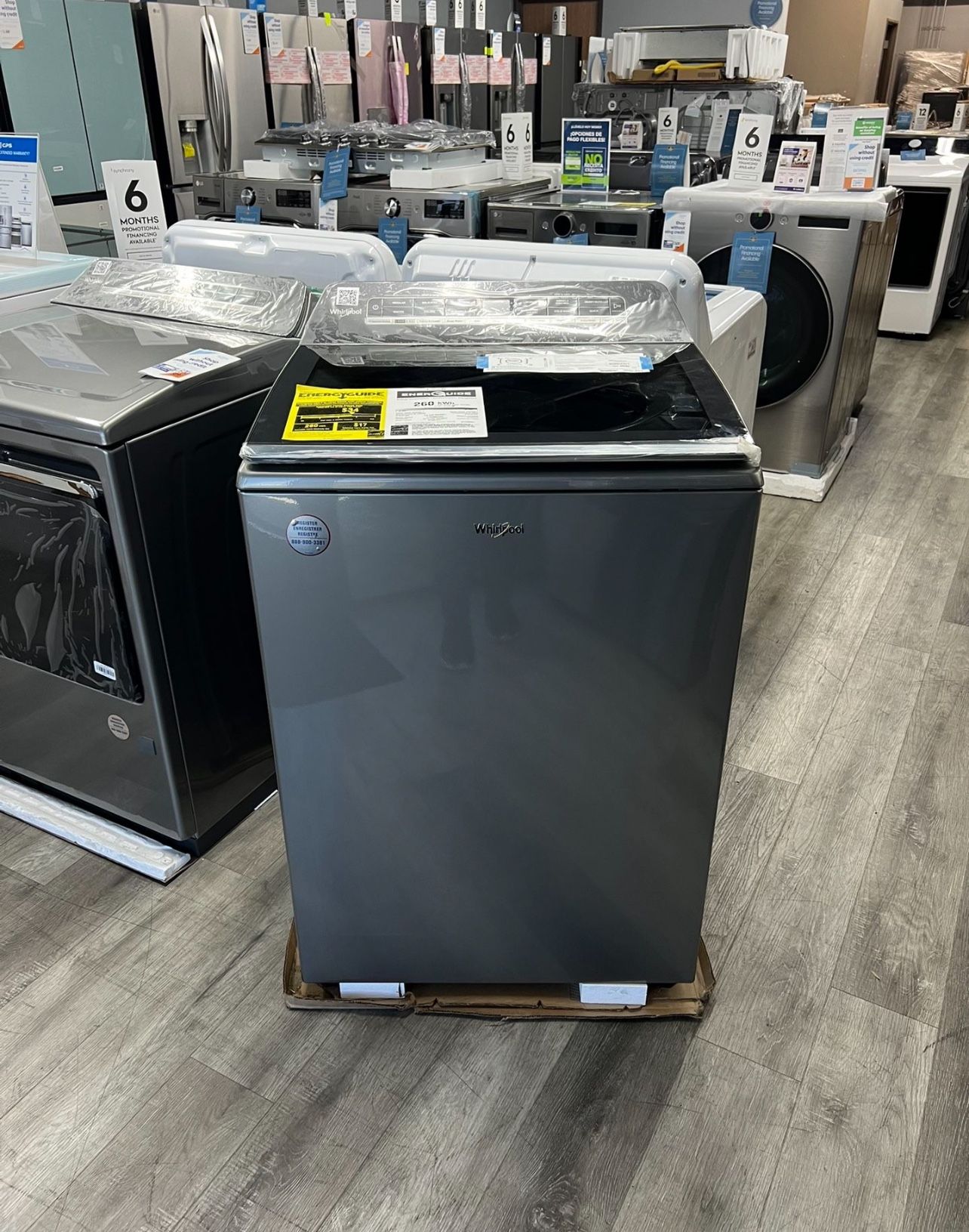 Whirlpool - Brand New In Box 5.2 Cu Ft Top Load Washer With Removable Agitator 😻