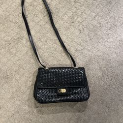 Black Woven Purse