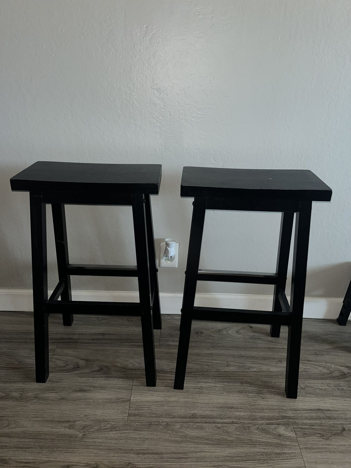 29” Black Stools(2) $25 OBO