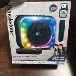 Brookstone Karaoke Set