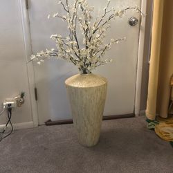 Pier 1 Mother Of pearl Mosaic Vase