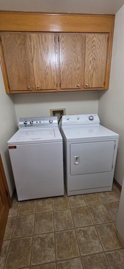 Speed Queen Commercial Heavy-Duty Washer & Maytag Centennial Dryer Set