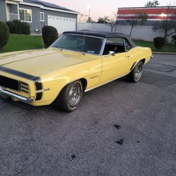 69 Camero Rs Convertable