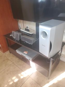 Panasonic CD Player With Remote And Speaker