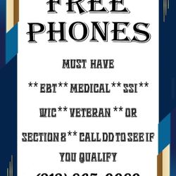 Free Phone For Those That Qualify