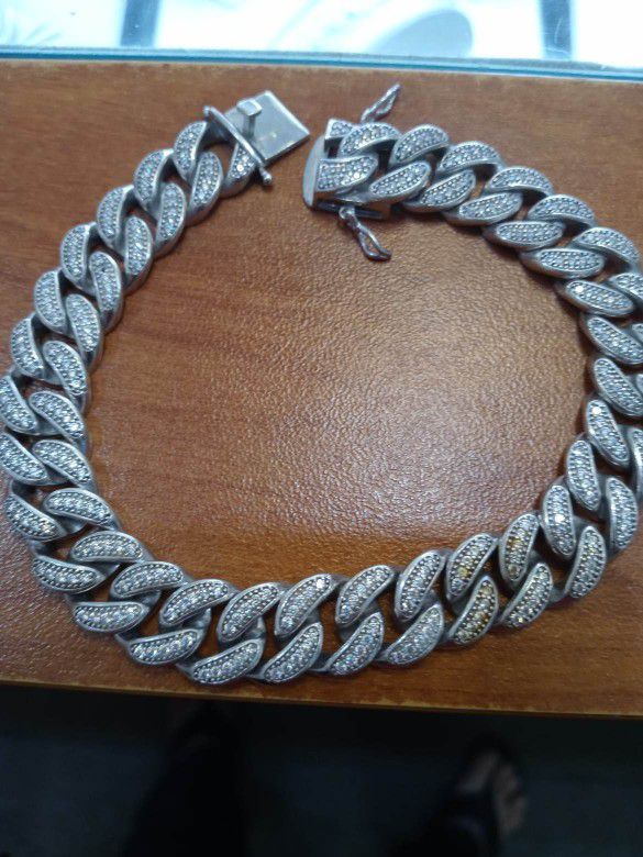 Men's Sterling Silver Bracelet 